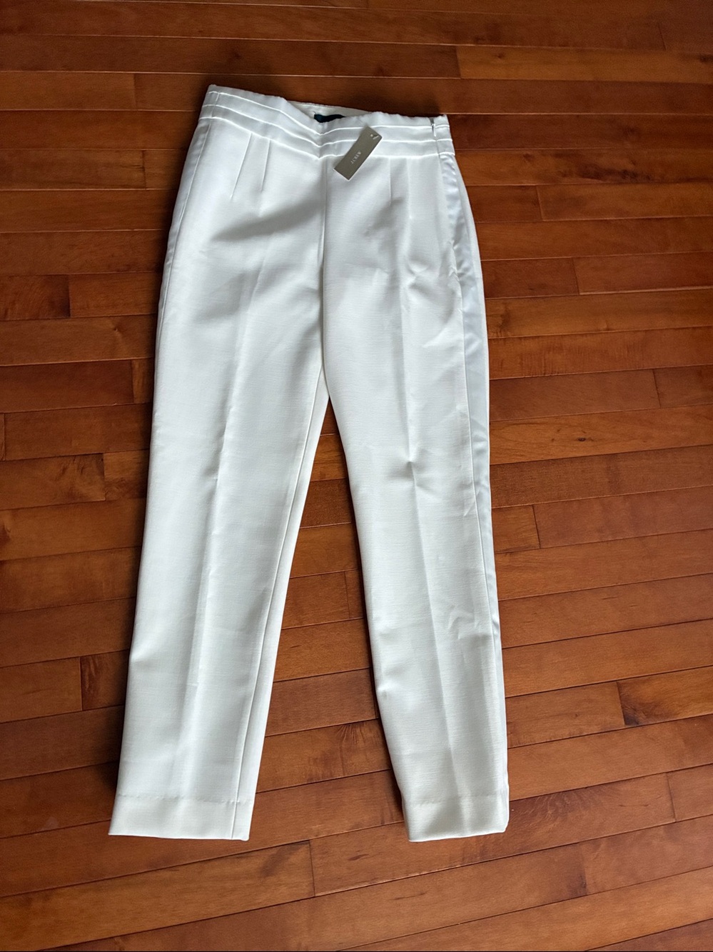 Ivory  JCrew Tuxedo Dress Pant Size 0